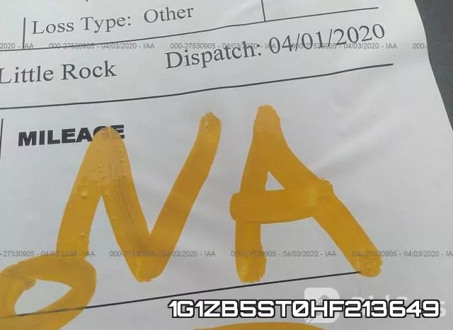 1G1ZB5ST0HF213649 фото 8