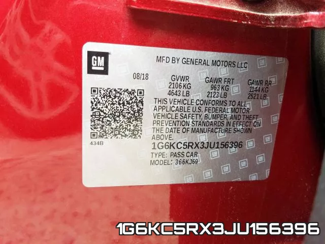 1G6KC5RX3JU156396 фото 2