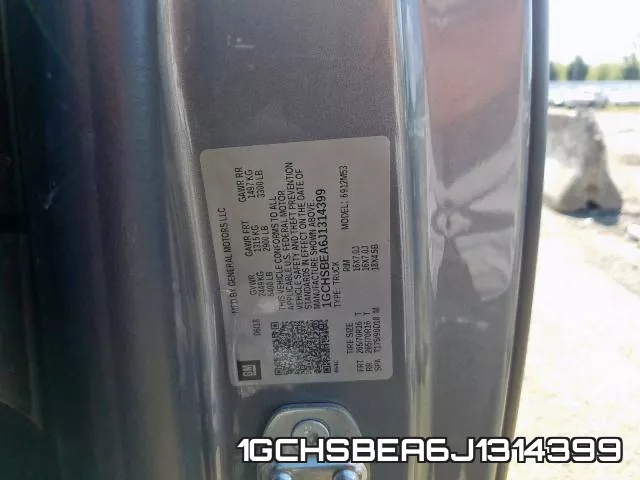 1GCHSBEA6J1314399 фото 2