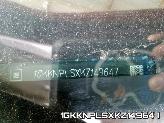 1GKKNPLSXKZ149647 фото 2