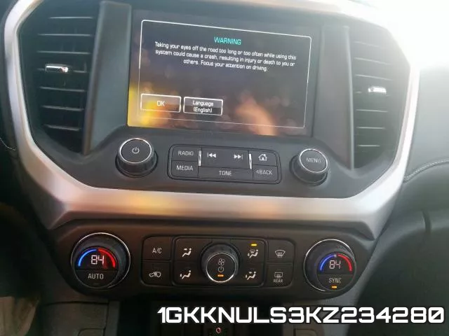 1GKKNULS3KZ234280 фото 10