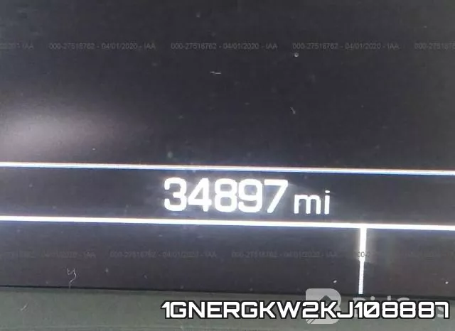 1GNERGKW2KJ108887 фото 8