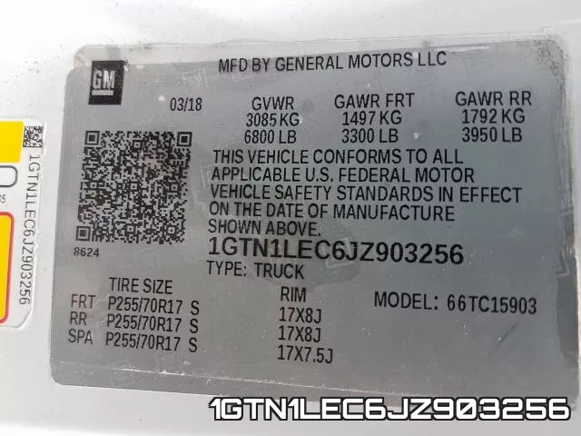 1GTN1LEC6JZ903256 фото 2