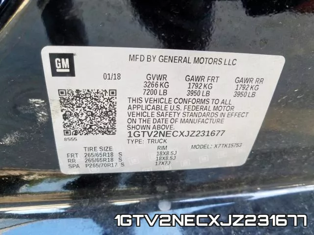 1GTV2NECXJZ231677 фото 2