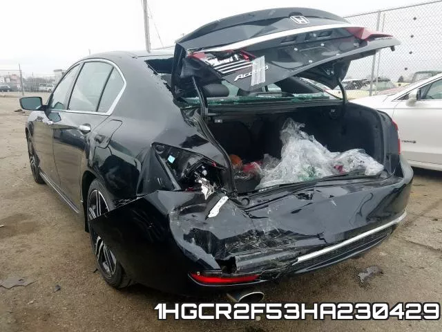 1HGCR2F53HA230429 фото 4