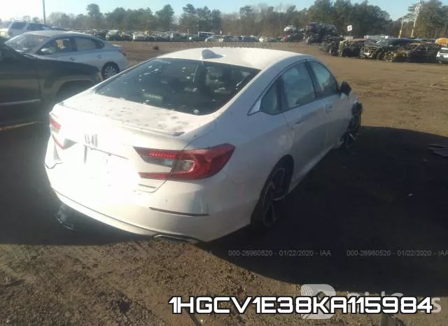 1HGCV1E38KA115984 фото 5