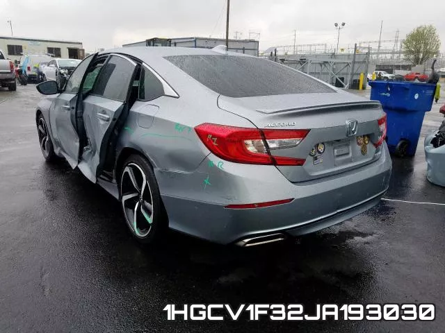 1HGCV1F32JA193030 фото 4
