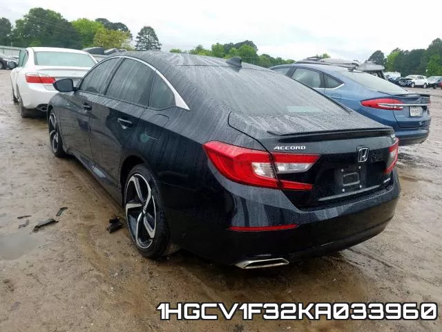 1HGCV1F32KA033960 фото 4