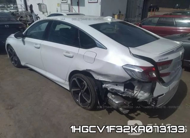 1HGCV1F32KA073133 фото 4