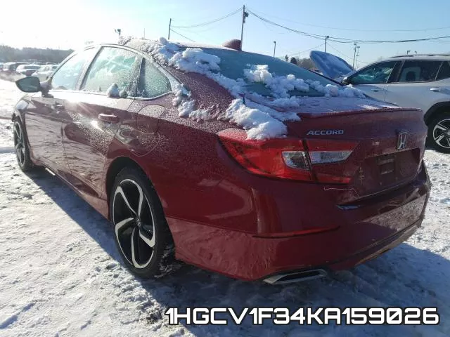 1HGCV1F34KA159026 фото 4
