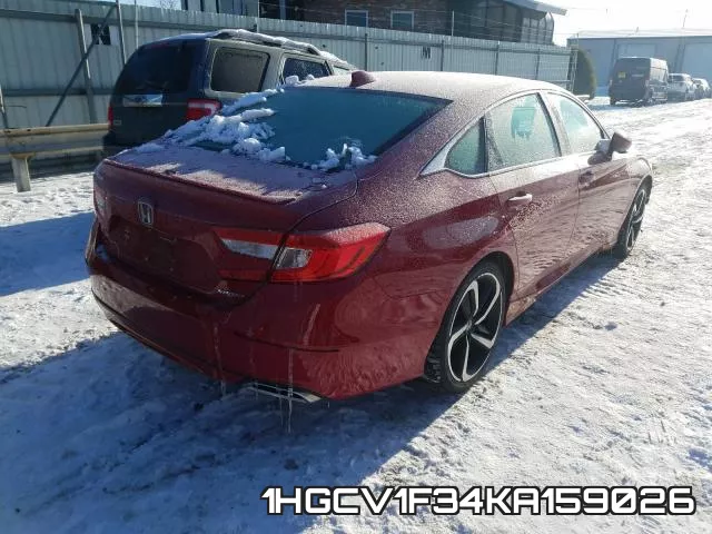 1HGCV1F34KA159026 фото 5