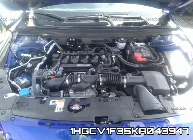 1HGCV1F35KA043947 фото 2