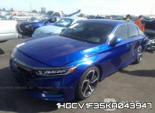 1HGCV1F35KA043947 фото 3