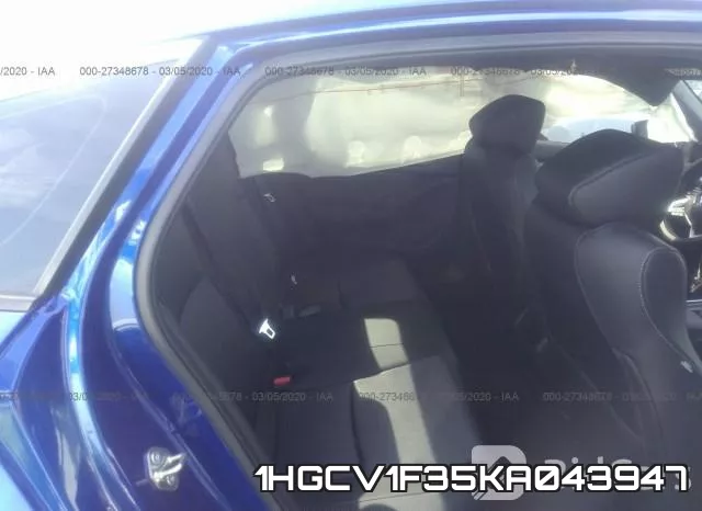 1HGCV1F35KA043947 фото 9