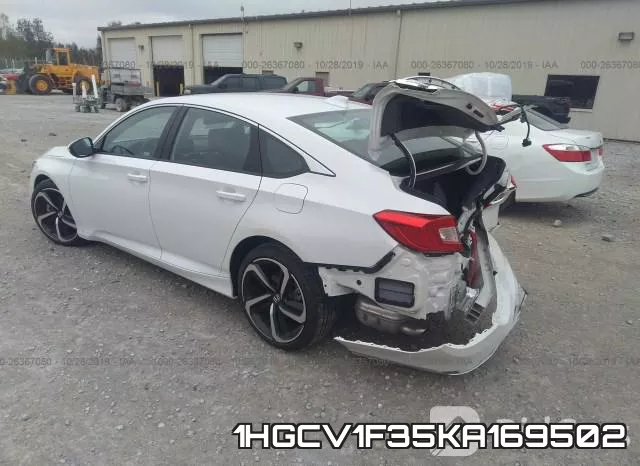 1HGCV1F35KA169502 фото 4