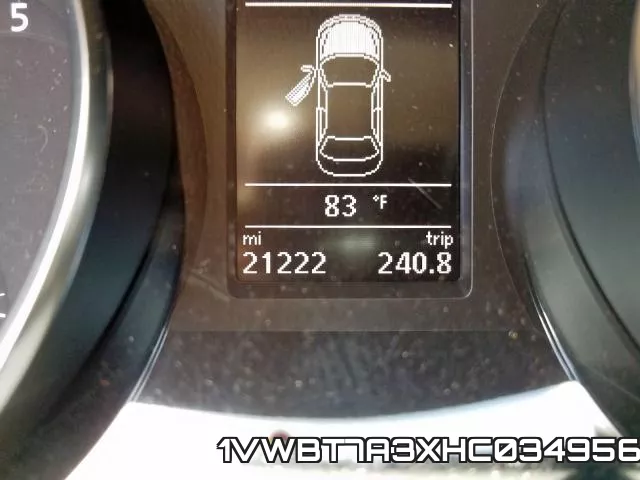1VWBT7A3XHC034956 фото 9