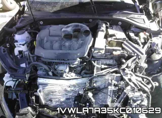 1VWLA7A35KC010629 фото 2