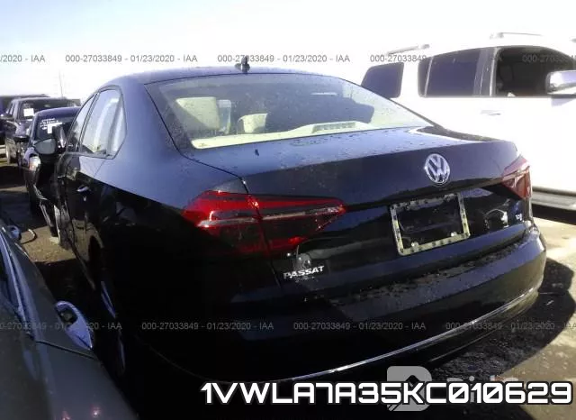 1VWLA7A35KC010629 фото 4