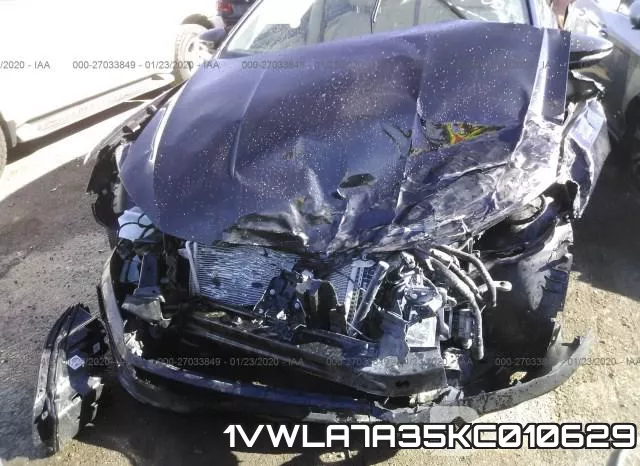 1VWLA7A35KC010629 фото 7