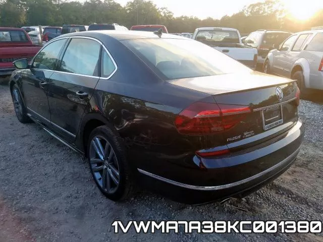 1VWMA7A38KC001380 фото 4