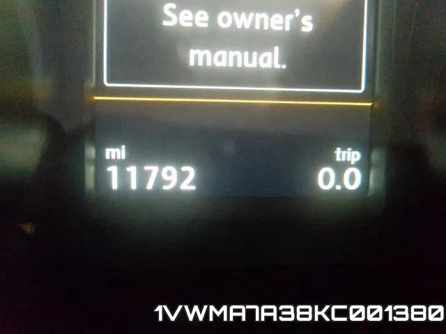 1VWMA7A38KC001380 фото 9