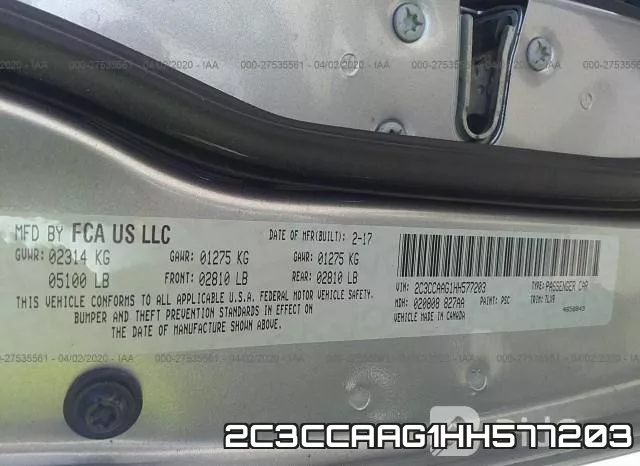 2C3CCAAG1HH577203 фото 10