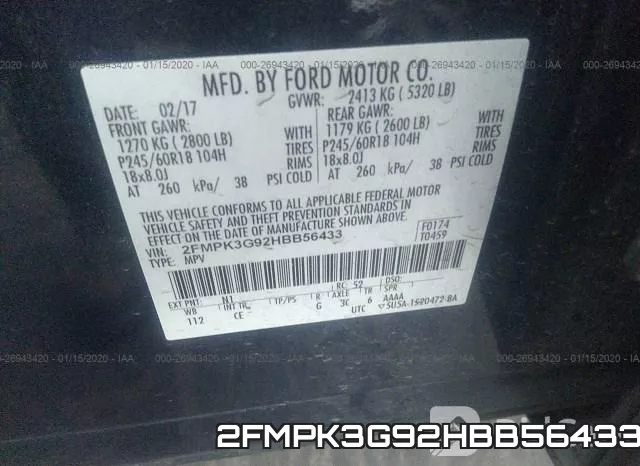 2FMPK3G92HBB56433 фото 10