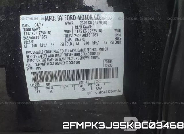 2FMPK3J95KBC03468 фото 10