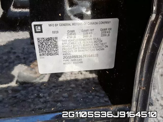 2G1105S36J9164510 фото 2