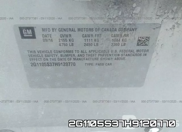 2G1105S37H9120770 фото 10