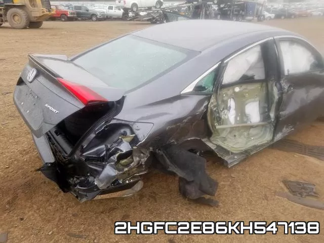 2HGFC2E86KH547138 фото 10