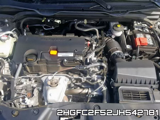 2HGFC2F52JH542781 фото 8