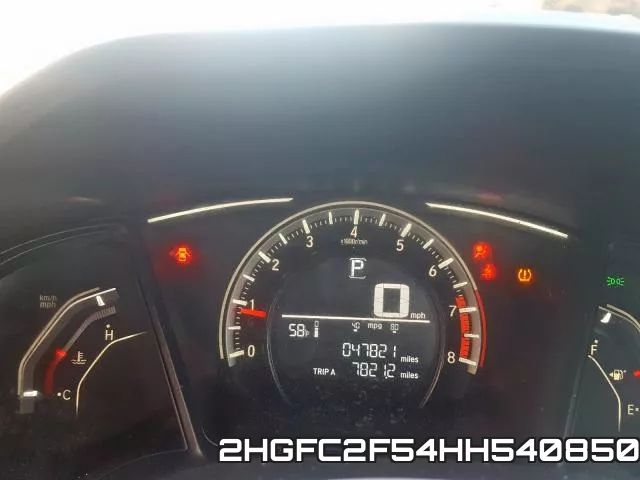 2HGFC2F54HH540850 фото 9