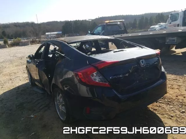 2HGFC2F59JH600689 фото 4