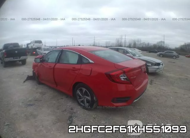 2HGFC2F61KH551093 фото 4