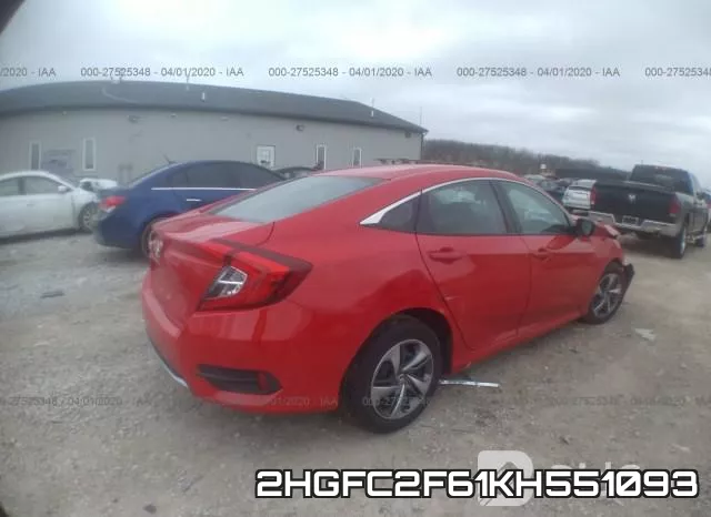 2HGFC2F61KH551093 фото 5