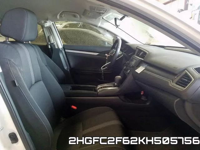 2HGFC2F62KH505756 фото 6