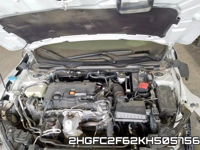 2HGFC2F62KH505756 фото 8