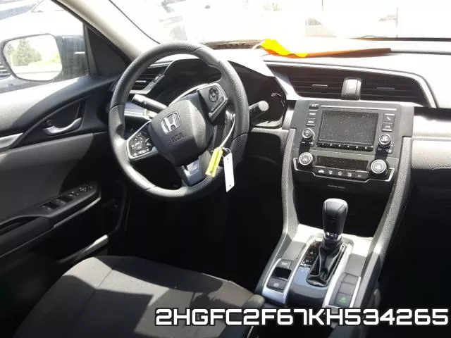 2HGFC2F67KH534265 фото 10