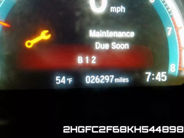 2HGFC2F68KH544898 фото 9
