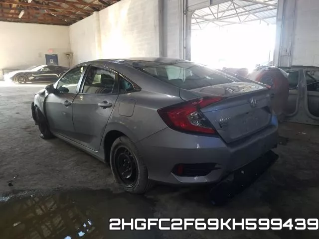 2HGFC2F69KH599439 фото 4
