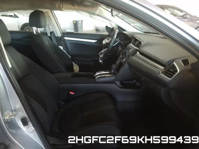2HGFC2F69KH599439 фото 6