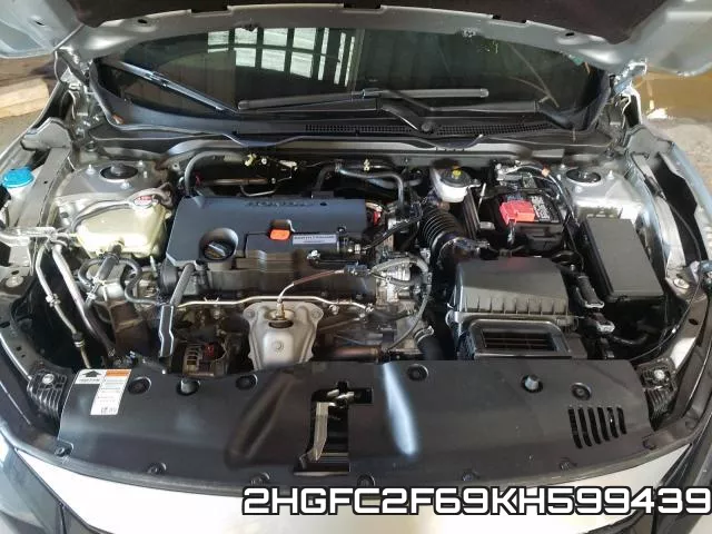 2HGFC2F69KH599439 фото 8