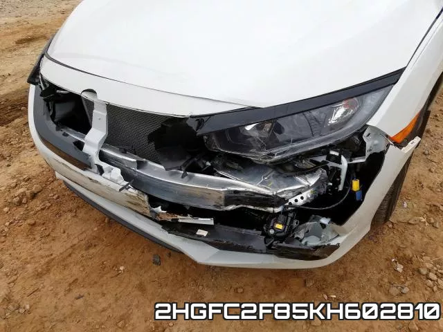 2HGFC2F85KH602810 фото 10