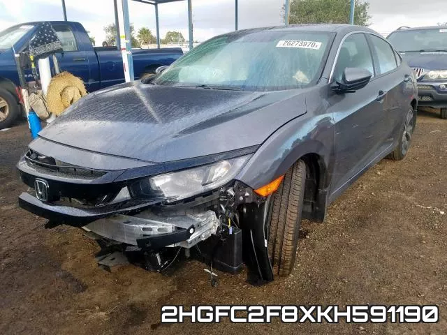 2HGFC2F8XKH591190 фото 3