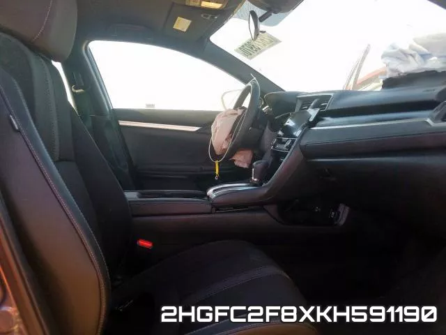 2HGFC2F8XKH591190 фото 6