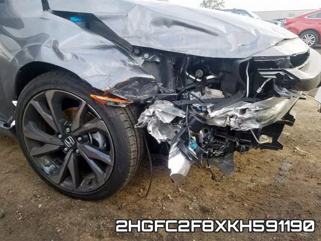 2HGFC2F8XKH591190 фото 10