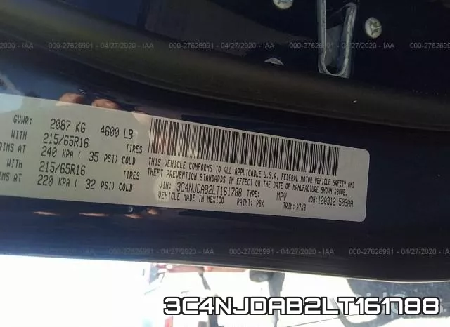 3C4NJDAB2LT161788 фото 10