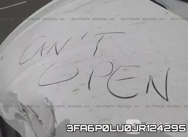 3FA6P0LU0JR124295 фото 2