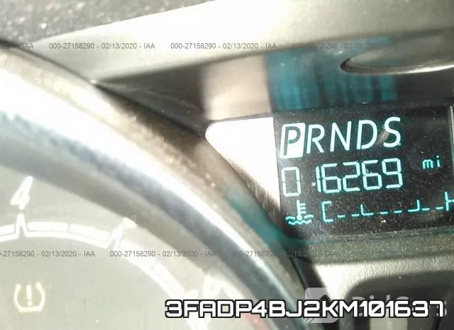3FADP4BJ2KM101637 фото 8